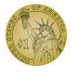 2007 Presidential $ coin design